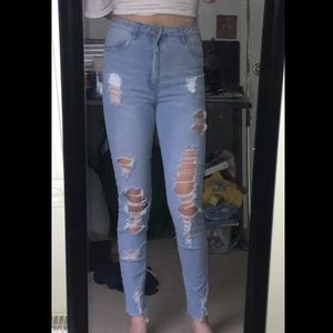 Ripped jeans